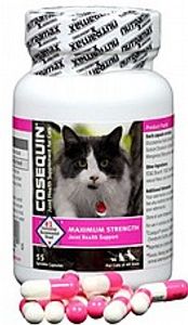 תוסף מפרקים לחתולים קוזקווין 55 קפסולות - Nutramax Cosequin
