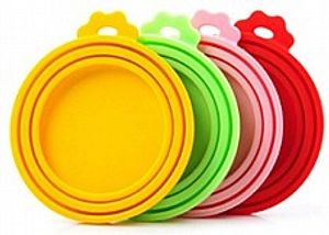 מכסה סיליקון רב פעמי לשימורים - SuperPets Silicone lid