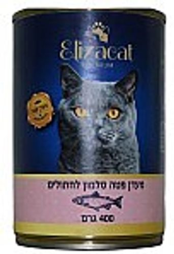 שימורי אליזקט פטה סלמון לחתולים 400 גרם - ElizaCat Salmon