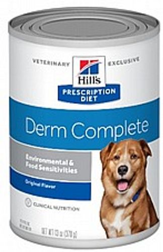 הילס דרם קומפליט מזון רפואי לכלבים 370 גרם - Hill's Prescription Diet Derm Complete