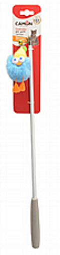 משחק לחתול חכה טלסקופית מתארכת צעצוע - Camon Telescopic rod with toy pendant and bell