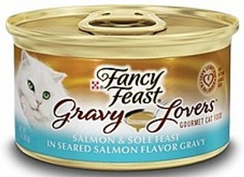 פנסי פיסט מעדן סלמון וסול ברוטב עשיר 85 גרם - Fancy Feast