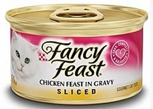 פנסי פיסט מעדן נתחי בשר ועוף ברוטב 85 גרם - Fancy Feast