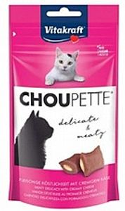 חטיף ויטקראפט כריות במילוי גבינה 40 גרם - Vitakraft Cat Yums Choupette
