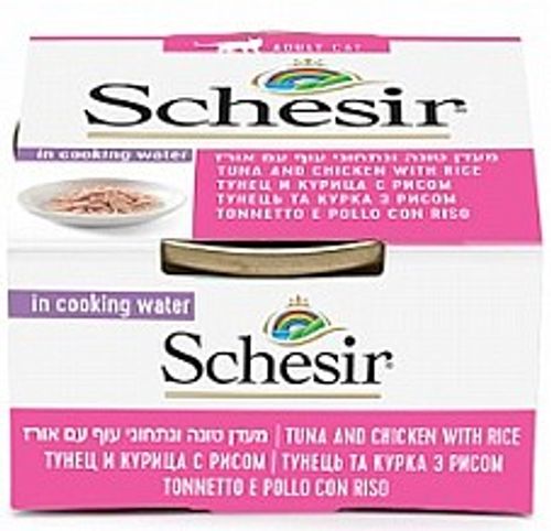 שזיר מעדן טונה ונתחוני עוף עם אורז 85 גרם