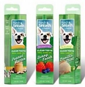 טרופיקלין ג’ל ניקוי שיניים לכלב ללא צחצוח - Tropiclean fresh breath no brushing oral care gel