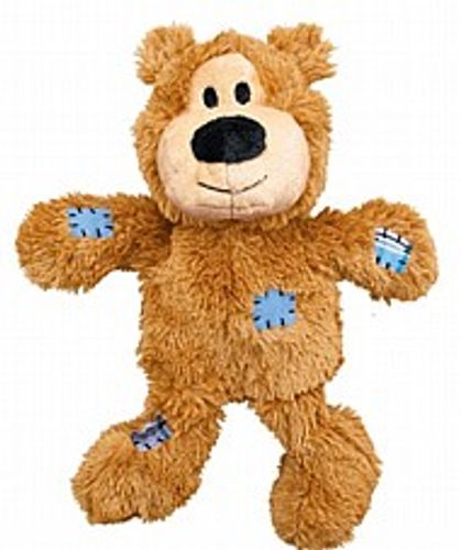 משחק לכלב בובת קונג דב קשרים גדולה - Kong Wild Knots Bears M/L