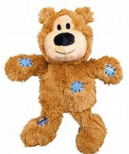 משחק לכלב בובת קונג דב קשרים גדולה - Kong Wild Knots Bears M/L