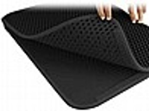 משטח פטנט נגד עקבות חול חתולים - waterproof cat litter mat