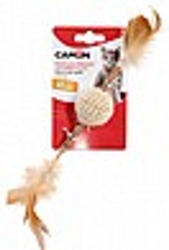 משחק לחתול מקל מטאטאבי עם כדור יוטה - Matatabi stick with jute ball