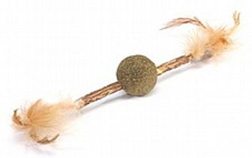 משחק לחתול מקל מטאטאבי עם כדור קטניפ - Matatabi stick with catnip ball