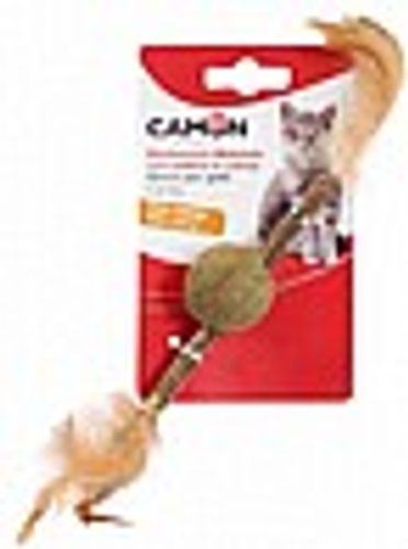 משחק לחתול מקל מטאטאבי עם כדור קטניפ - Matatabi stick with catnip ball