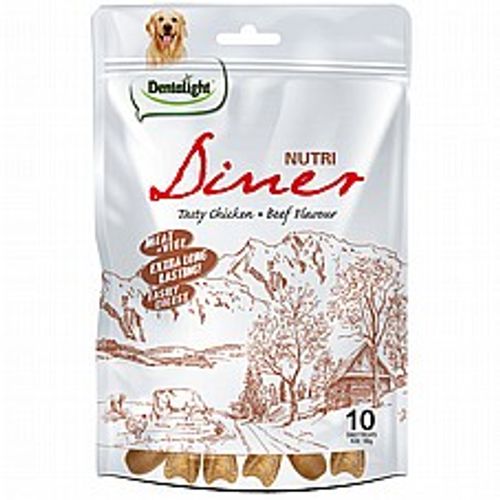 דנטלייט חטיף דנטלי מועשר בעוף ובקר  - Dentalight  Nutri Dinner Chicken & Beef Treat