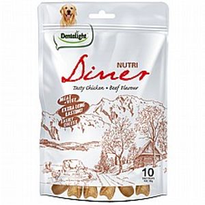 דנטלייט חטיף דנטלי מועשר בעוף ובקר  - Dentalight  Nutri Dinner Chicken & Beef Treat