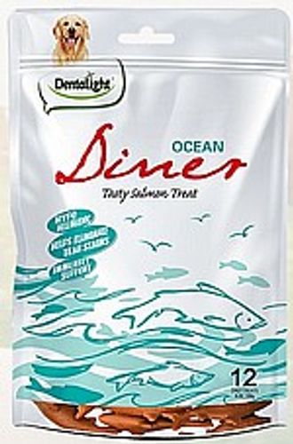 דנטלייט חטיף היפואלרגני מועשר בסלמון  - Dentalight Ocean Dinner Tasty Salmon Treat
