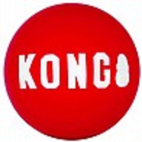 משחק לכלב זוג כדורי קונג סיגנאצ'ור בינוניים - Kong Signature Ball
