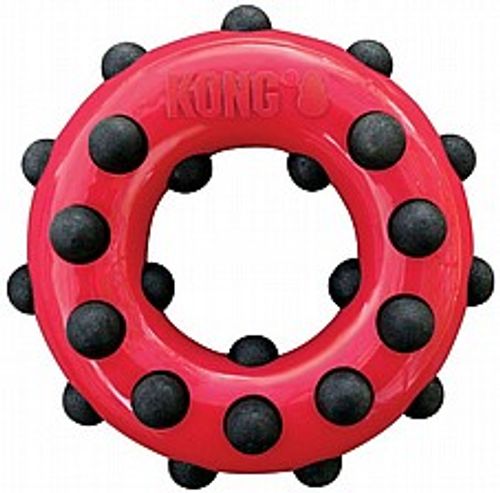 משחק לכלב קונג חישוק נקודות גדול - Kong  Dotz Circle