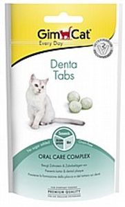 גימקט טבליות דנטליות לחתולים 40 גרם - GimCat Denta-Tabs