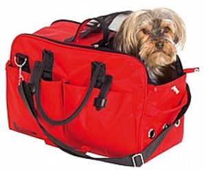 תיק נשיאה טפלון לכלבים וחתולים - Flamingo Teflon Dog and cat carrier