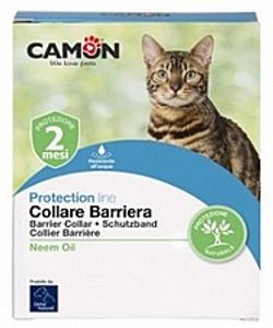 קולר טבעי להרחקת מזיקים וחרקים מחתולים - Barrier collar with Neem oil for cats