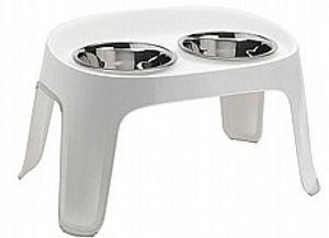 מעמד סקיי בר קטן קערות נירוסטה 850 מ"ל לכלבים - Moderna SkyBar