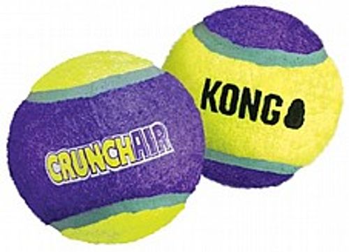 משחק לכלב שלישיית כדורי קונג טניס קראנץ' - Kong CrunchAir Ball
