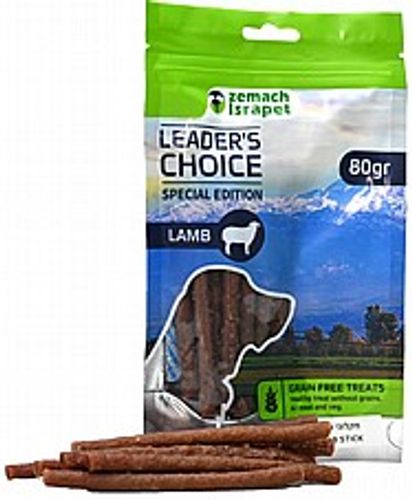 חטיף לידר צ'ויס מקלוני כבש לכלבים 80 גרם - Leader's Choice