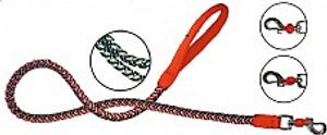 רצועת הולכה צמה מחוזקת גדולה - HIKING Endurance Leash