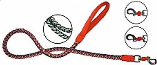 רצועת הולכה צמה מחוזקת קטנה - HIKING Endurance Leash