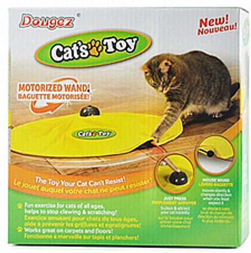 משחק לחתול שרביט משוגע - cat crazy motorized wand