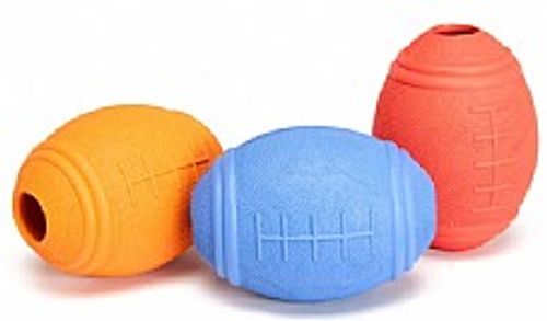 משחק לכלב כדור רוגבי גדול - Rubber rugby ball