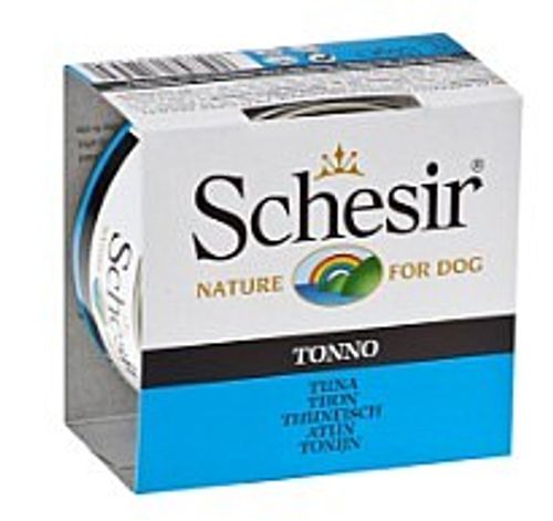 שזיר מעדן גורמה טונה לכלב 150 גרם - Schesir Tuna