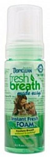 קצף דנטלי טרופיקלין לניקוי השיניים - TropiClean Instant Fresh Breath Foam