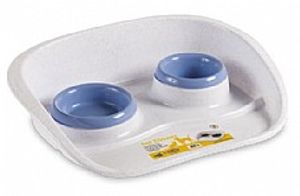 סט דינר למזון ומים לבעלי חיים - Stefanplast Set Dinner