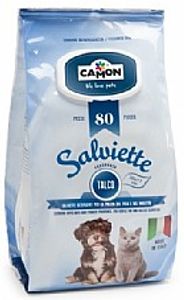 מגבונים לניקוי וטיפוח בעלי חיים - Cleansing wipes with Baby Powder fragrance