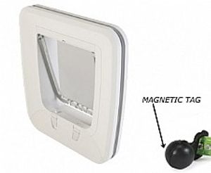 דלת לחתולים וכלבים - Camon in&out access magnetic