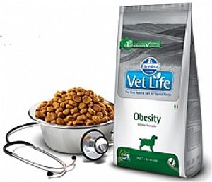 וט לייף אובסיטי מזון רפואי לכלב 12 ק"ג - Farmina Vet Life Obesity