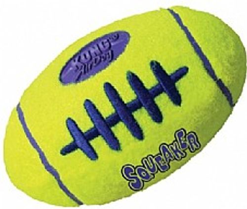 משחק לכלב קונג סקוויקר פוטבול גדול - Kong Squeaker Football Large