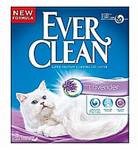אוור קלין לבנדר חול מתגבש לחתולים 10 ליטר - EVER CLEAN Lavender