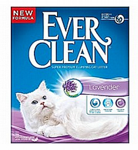 אוור קלין לבנדר חול מתגבש לחתולים 10 ליטר - EVER CLEAN Lavender