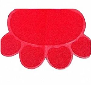 שטיח לארגז צרכים לניקוי רגלי החתול מחול - paw print