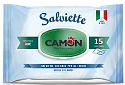 מגבונים לניקוי עיניים לכלבים וחתולים - Camon Eye cleaning wipes