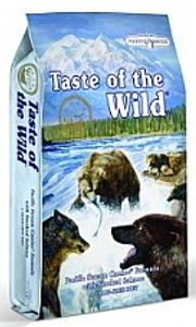 מזון כלבים טייסט אוף דה ווילד דגי ים 12.2 ק"ג - Taste Of The Wild Smoked Salmon
