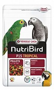 מזון לתוכים נוטרי בירד p15 טרופיקל 3 ק"ג - nutribird