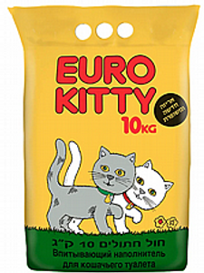 יורו קיטי חול לחתולים 10 ק"ג - EURO KITTY