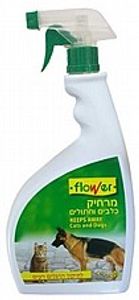 ספריי פלאוור מרחיק כלבים וחתולים 750 מ"ל - flower