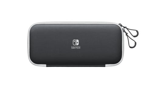 באנדל קונסולת Nintendo Switch OLED בצבע לבן + נרתיק נשיאה + משחק במבצע לבחירה