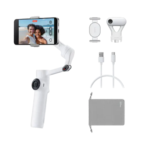 גימבל לסמארטפון Insta360 Flow 2 AI Tracker Bundle