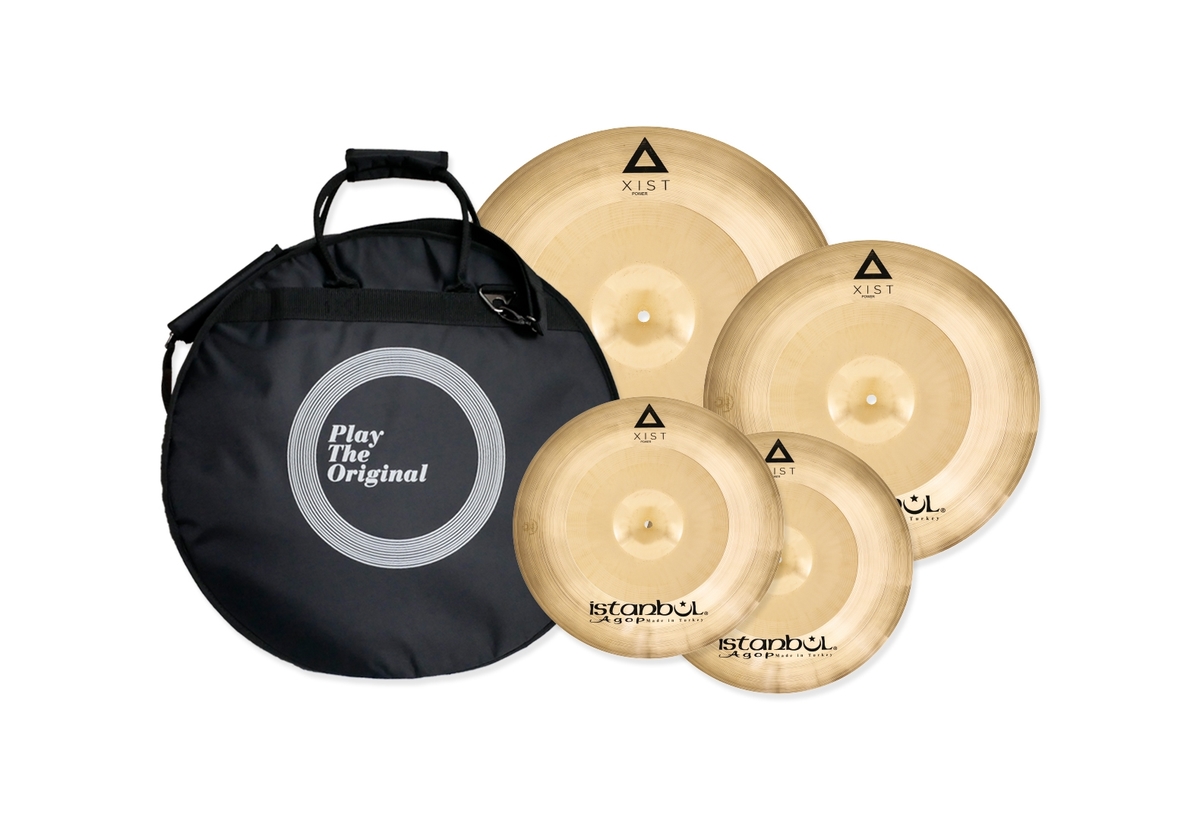 סט מצילות + נרתיק "ISTANBUL XIST POWER IXPWS3 14" 16" 20 Istanbul Agop