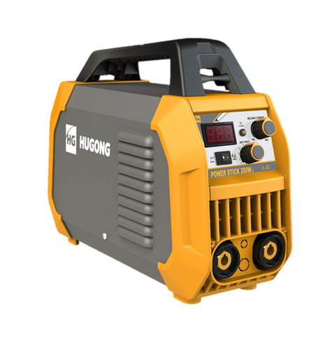 רתכת 200Ah HUGONG דגם POWER STICK 200WIII - הדגם המוביל והמקצועי-בעלת טכנולוגיית IGBT Inverter מהדור החדש
